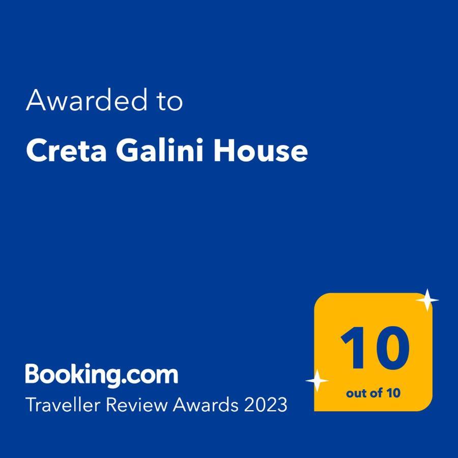 Creta Galini House Villa Sirilion Exterior photo